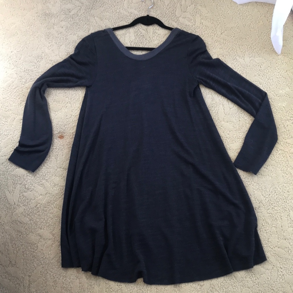 FP Beach dress. Low back. Grey, light weight